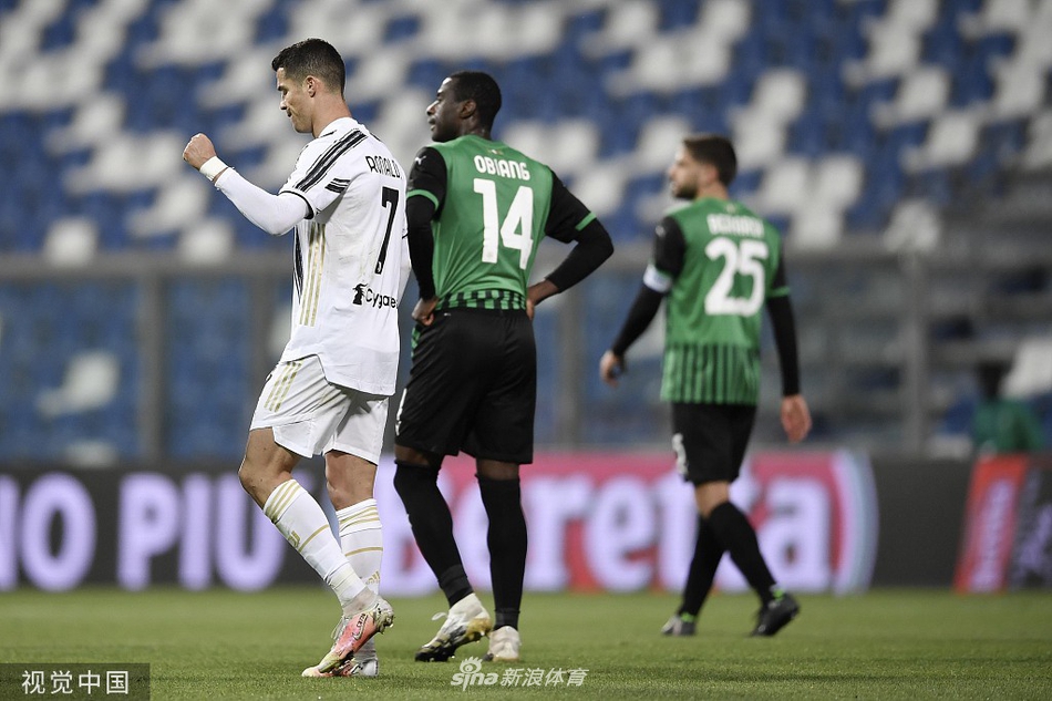 [意甲]萨索洛1-3尤文 C罗破门