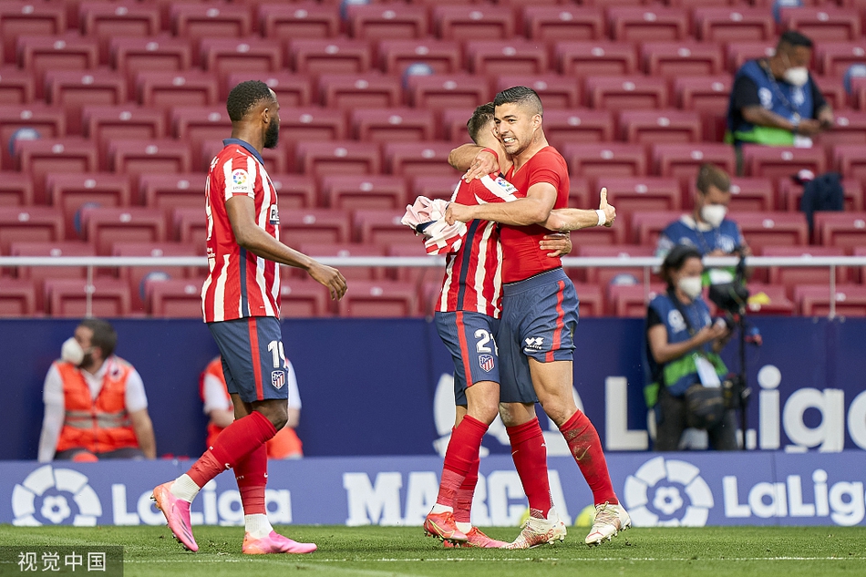 [西甲]奥萨苏纳1-2马竞 苏亚雷斯绝杀