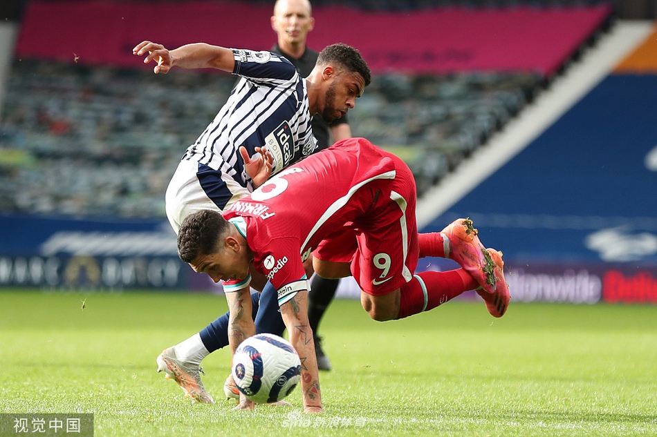 [英超]西布朗1-2利物浦 阿利森绝杀