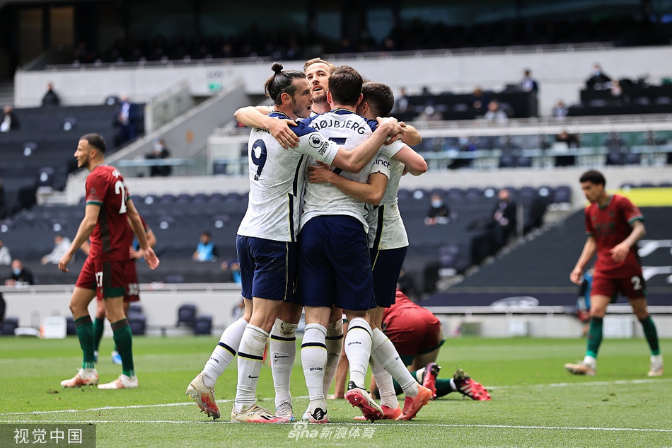 [英超]热刺2-0狼队 凯恩破门