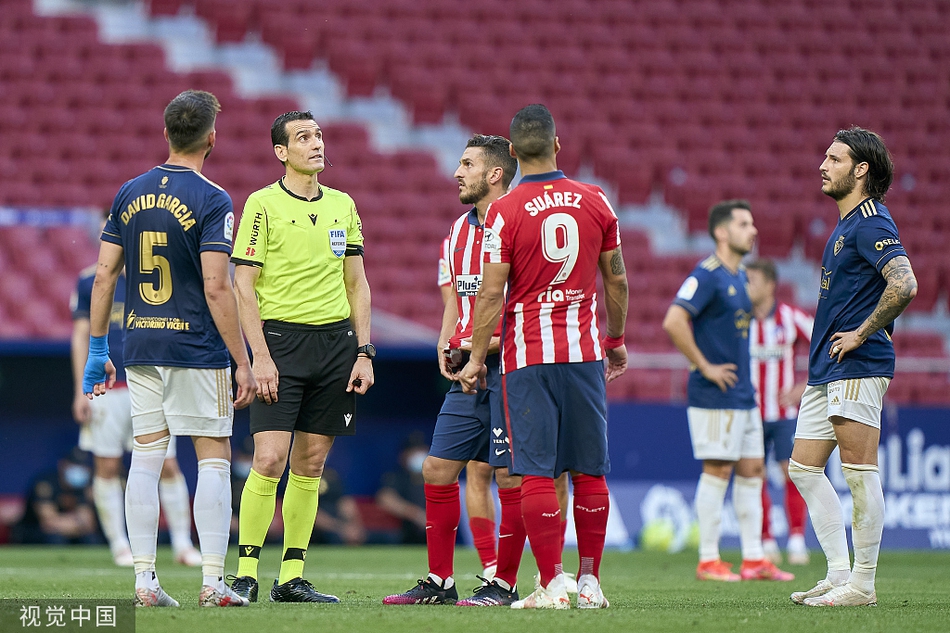 [西甲]奥萨苏纳1-2马竞 苏亚雷斯绝杀