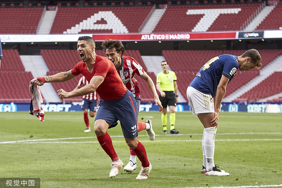 [西甲]奥萨苏纳1-2马竞 苏亚雷斯绝杀