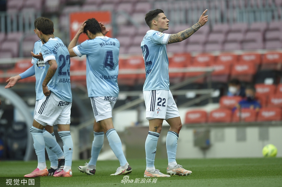 [西甲]巴萨1-2塞尔塔 梅西破门无缘争冠