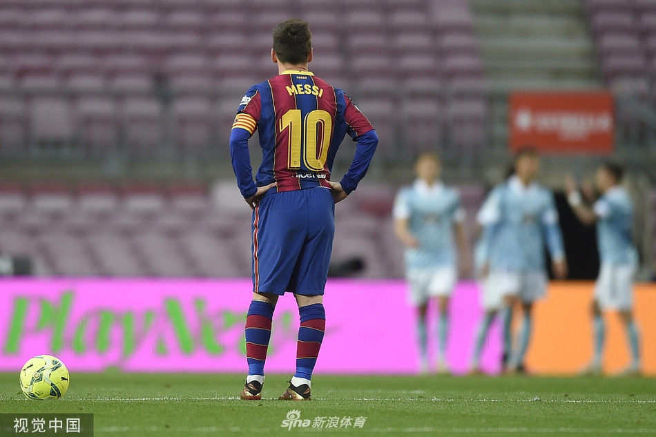 [西甲]巴萨1-2塞尔塔 梅西破门无缘争冠