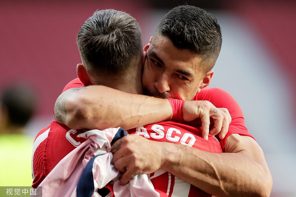 [西甲]奥萨苏纳1-2马竞 苏亚雷斯绝杀