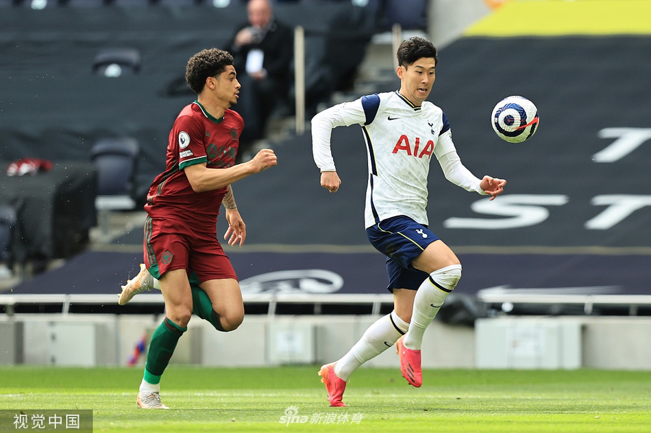 [英超]热刺2-0狼队 凯恩破门