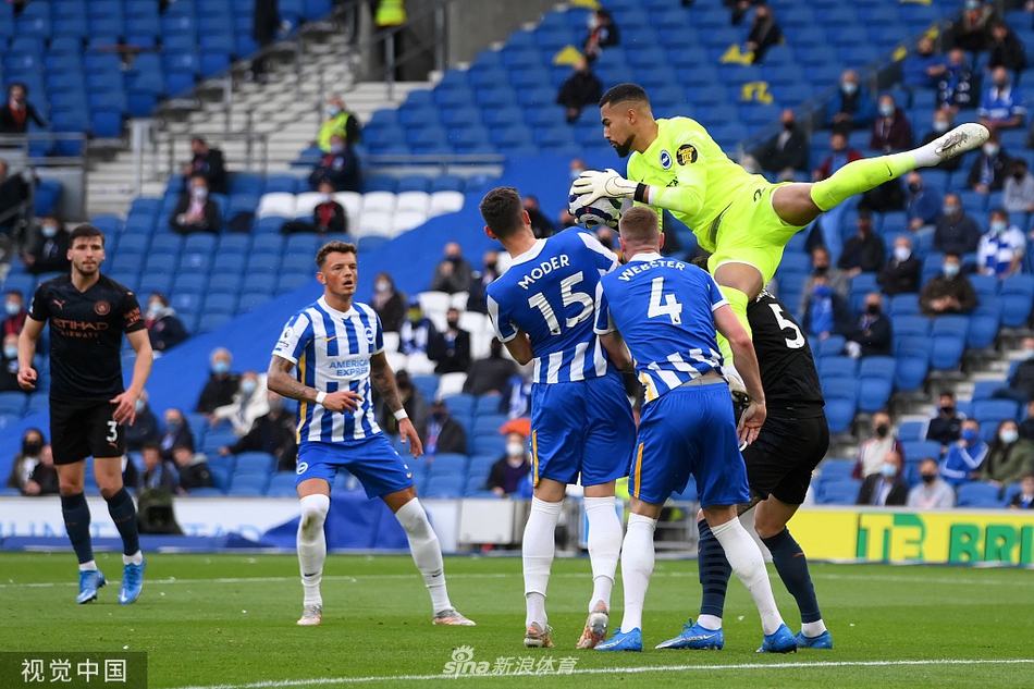 [英超]布莱顿3-2曼城 布莱顿大逆转