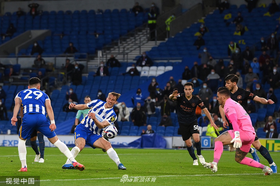 [英超]布莱顿3-2曼城 布莱顿大逆转