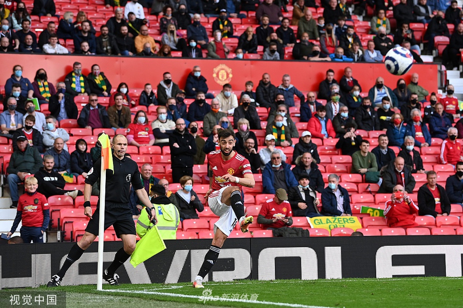 [英超]曼联1-1富勒姆 卡瓦尼破门