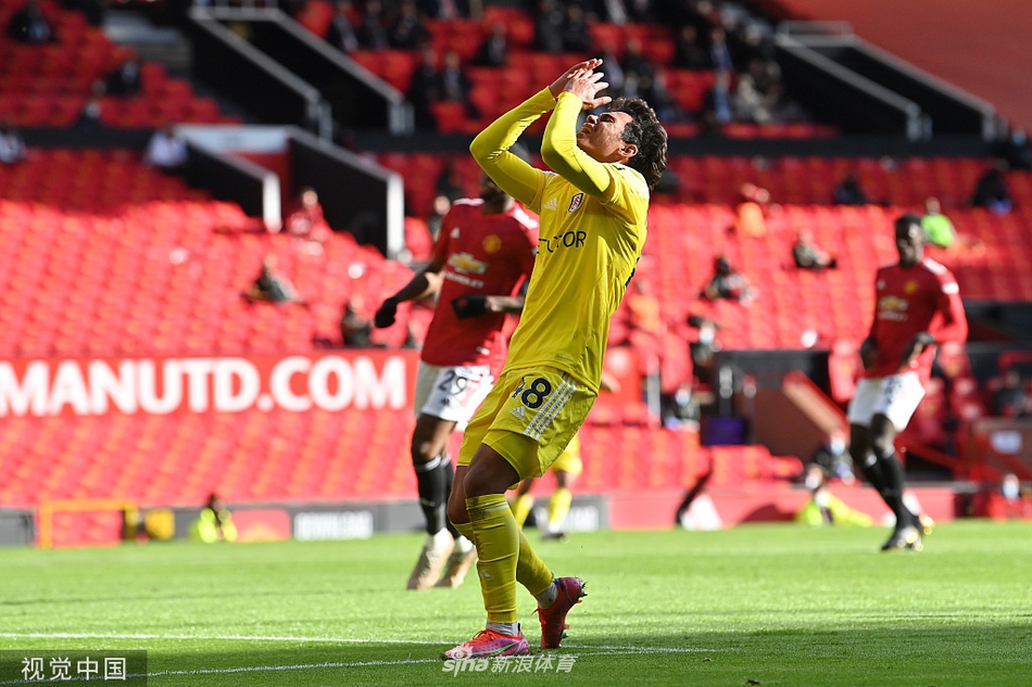 [英超]曼联1-1富勒姆 卡瓦尼破门