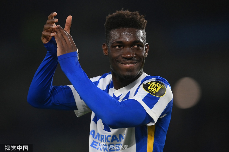 [英超]布莱顿3-2曼城 布莱顿大逆转