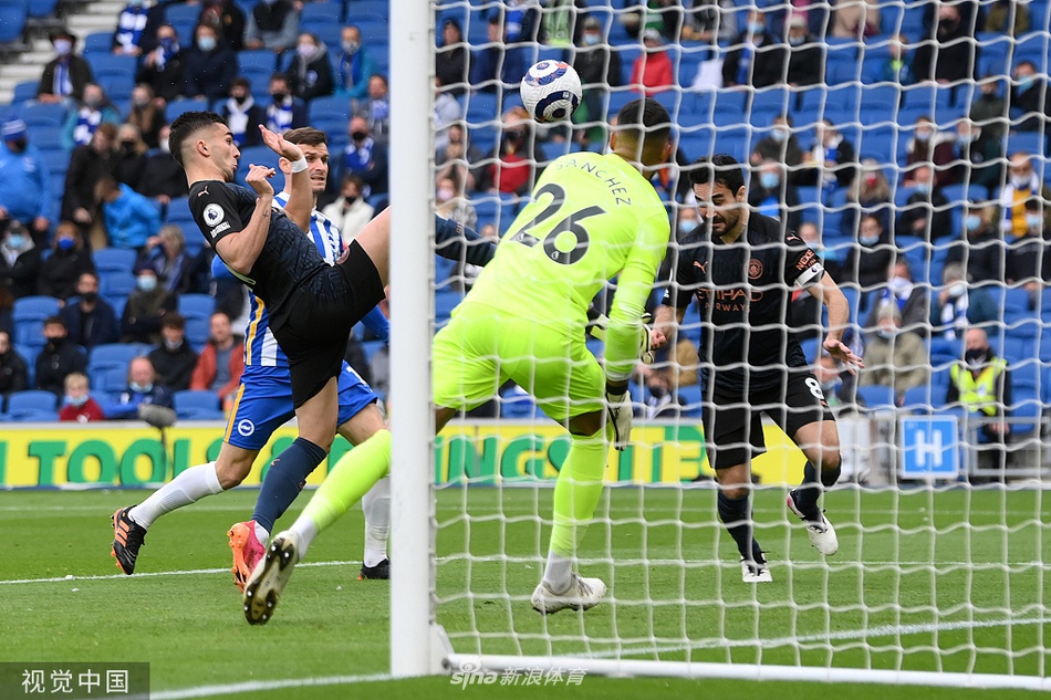 [英超]布莱顿3-2曼城 布莱顿大逆转