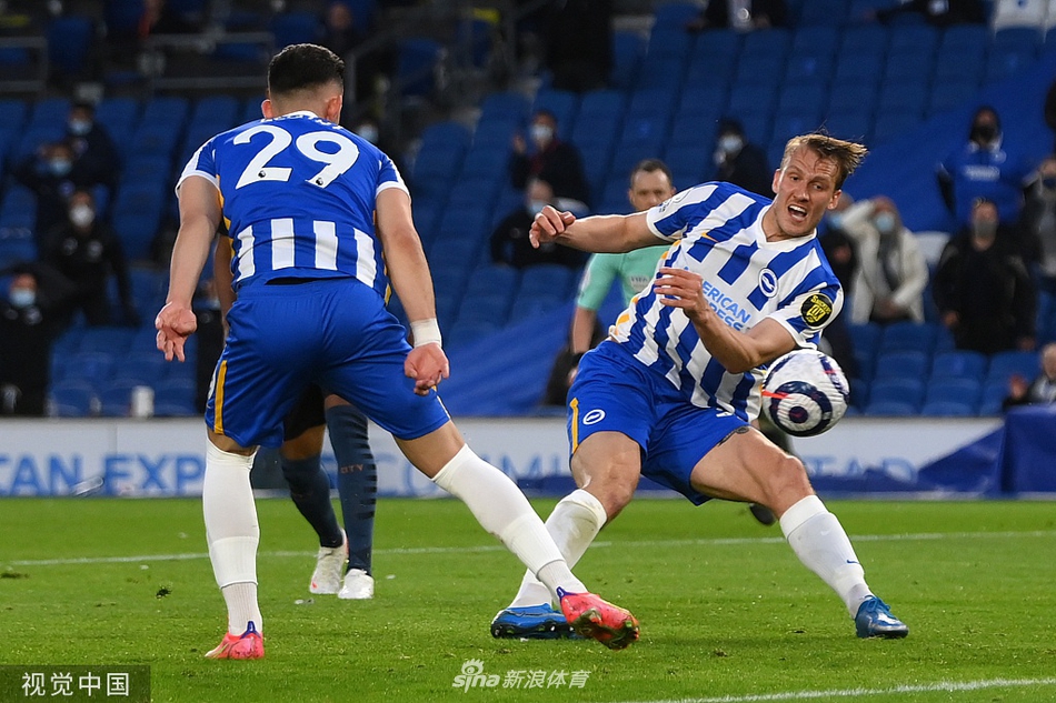 [英超]布莱顿3-2曼城 布莱顿大逆转