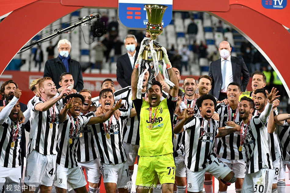 [意大利杯]尤文2-1亚特兰大 第14次夺冠