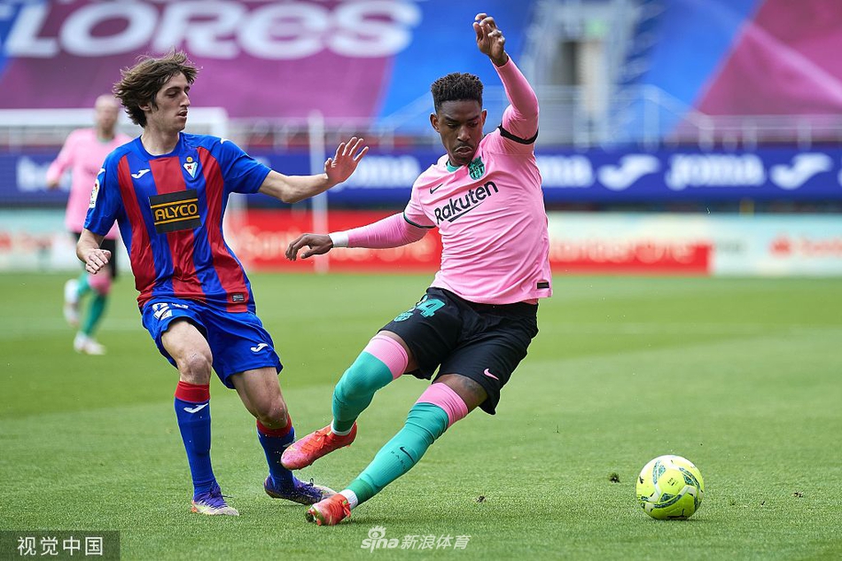 [西甲]埃瓦尔0-1巴萨 格列兹曼绝杀