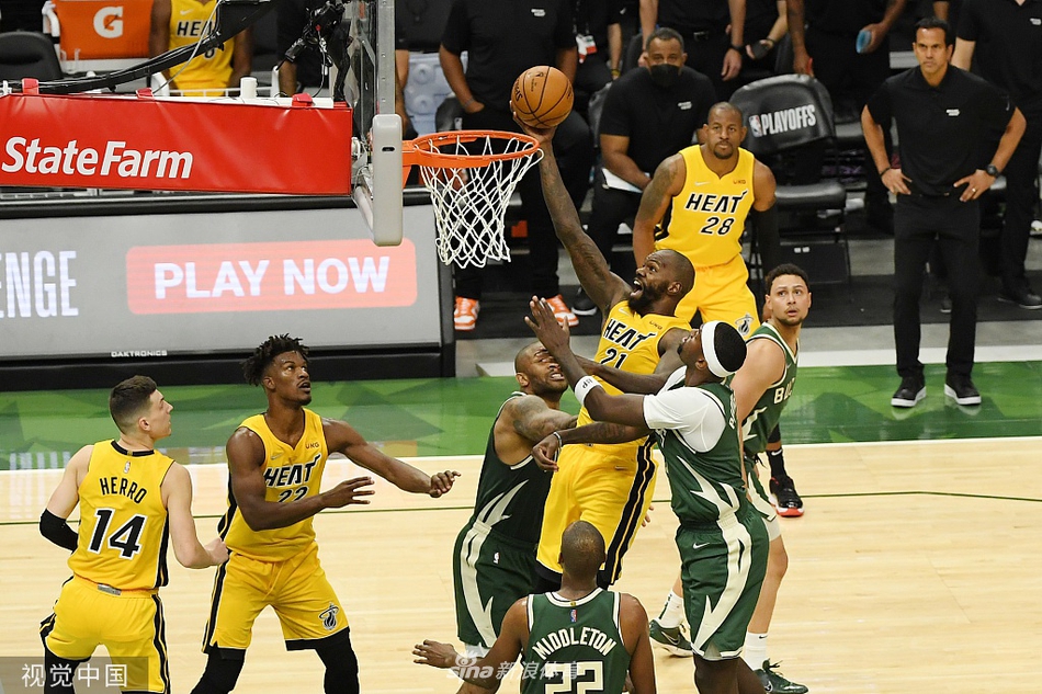 [NBA季后赛]热火107-109雄鹿 米德尔顿绝杀