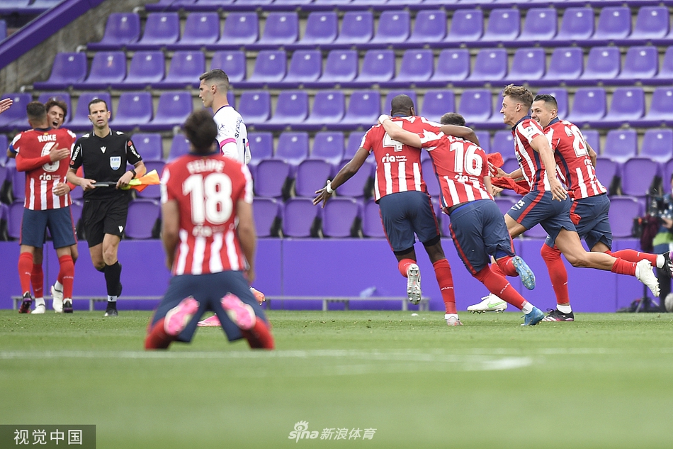 [西甲]巴拉多利德1-2马竞 马竞夺冠