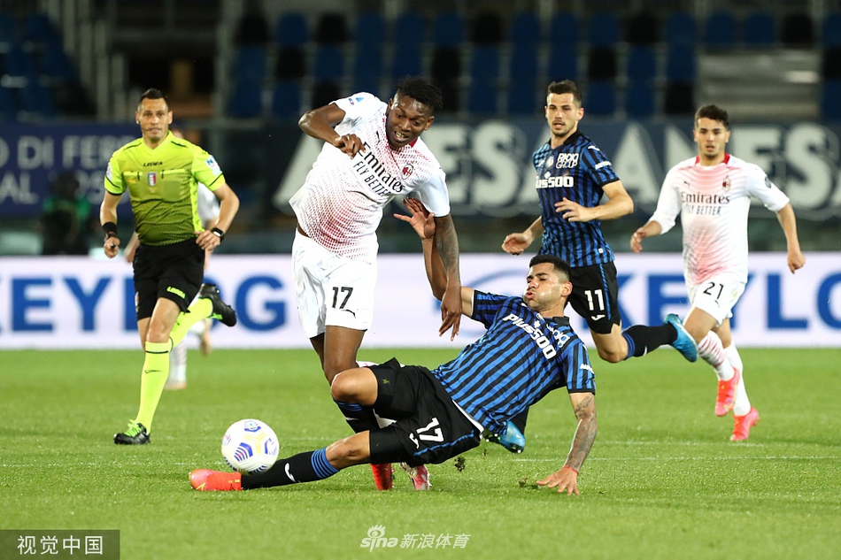 [意甲]亚特兰大0-2AC米兰 凯西两球