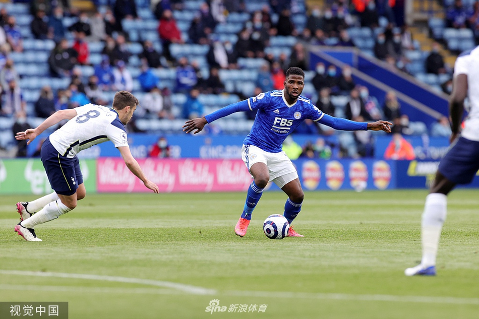 [英超]莱斯特2-4热刺 贝尔两球