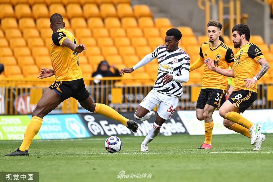 [英超]狼队1-2曼联 超新星破门