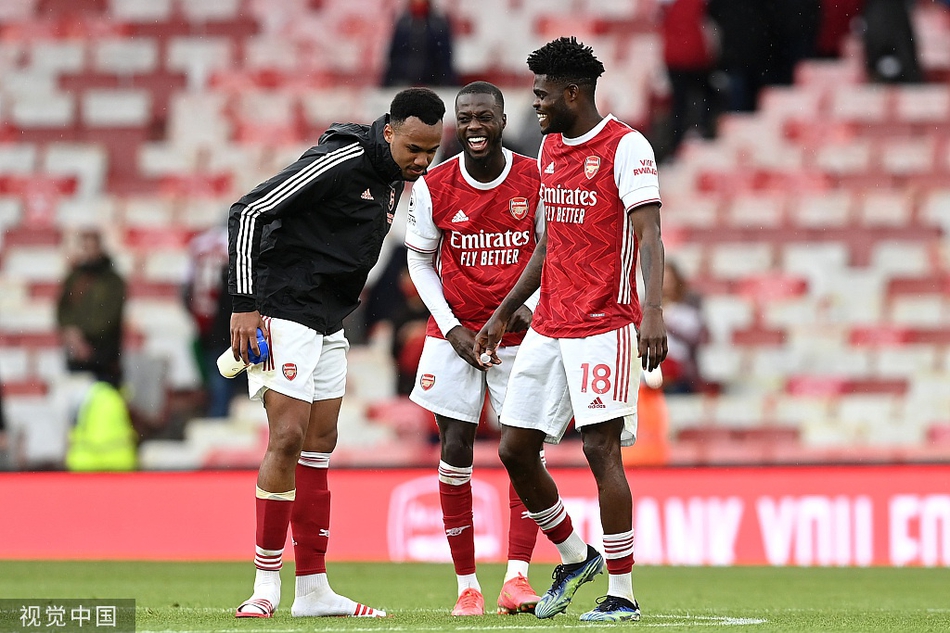 [英超]阿森纳2-0布莱顿 佩佩两球