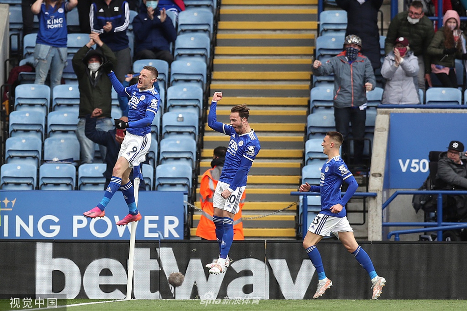 [英超]莱斯特2-4热刺 贝尔两球