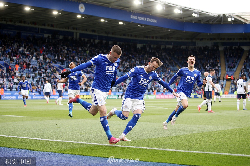 [英超]莱斯特2-4热刺 贝尔两球