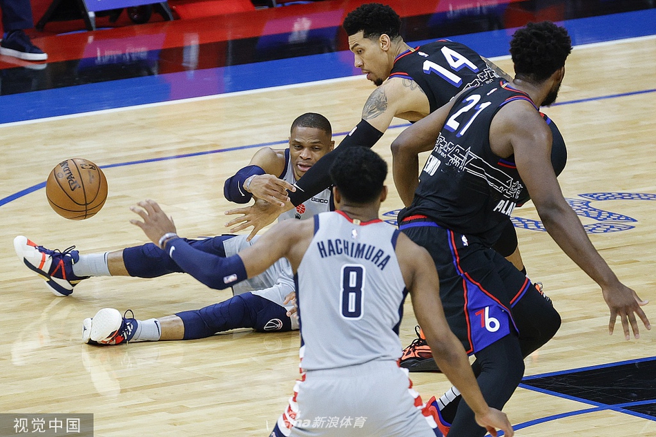 [NBA季后赛]奇才118-125 76人