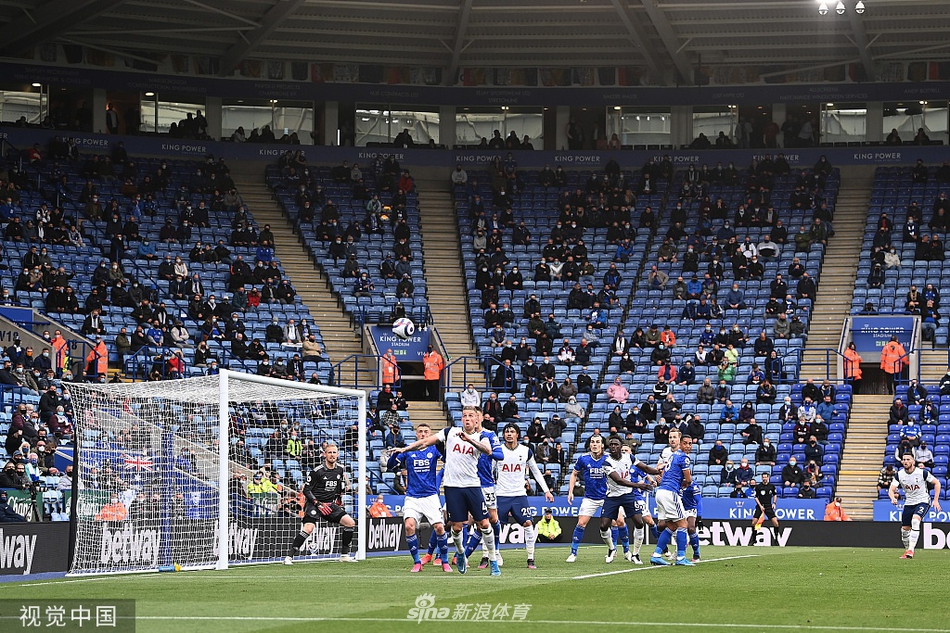 [英超]莱斯特2-4热刺 贝尔两球