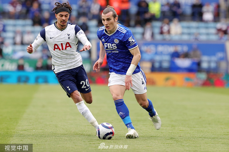 [英超]莱斯特2-4热刺 贝尔两球