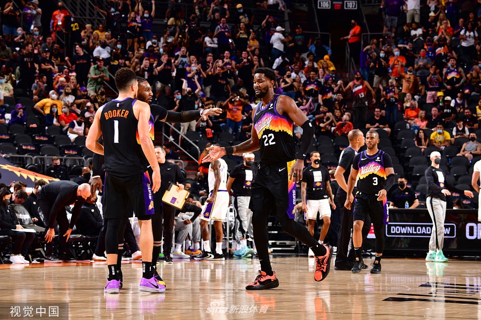 [NBA季后赛]湖人90-99太阳 詹姆斯两双难救主