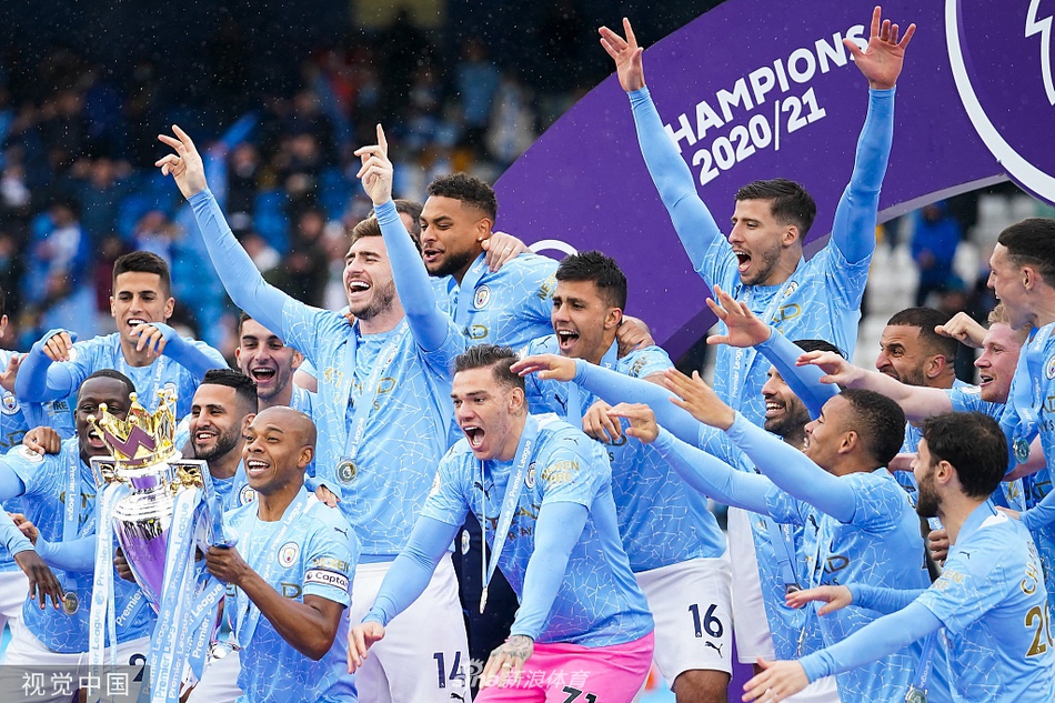 [英超]曼城5-0埃弗顿 阿圭罗两球