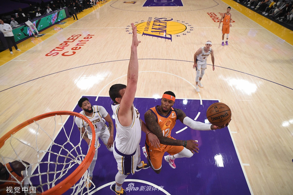 [NBA季后赛]湖人92-100太阳 总分2-2平