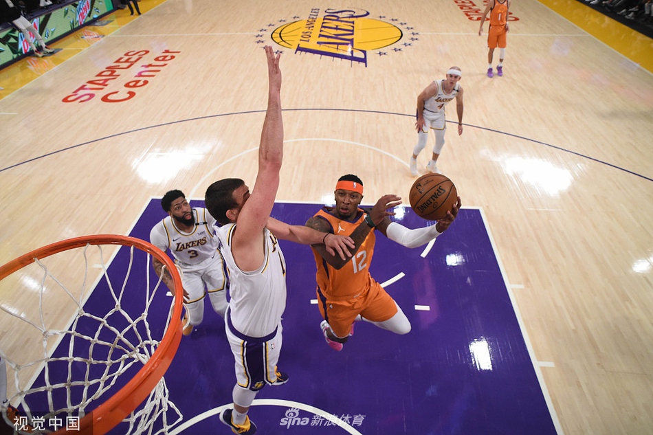 [NBA季后赛]湖人92-100太阳 总分2-2平