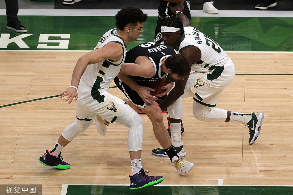 [NBA季后赛]篮网96-107雄鹿