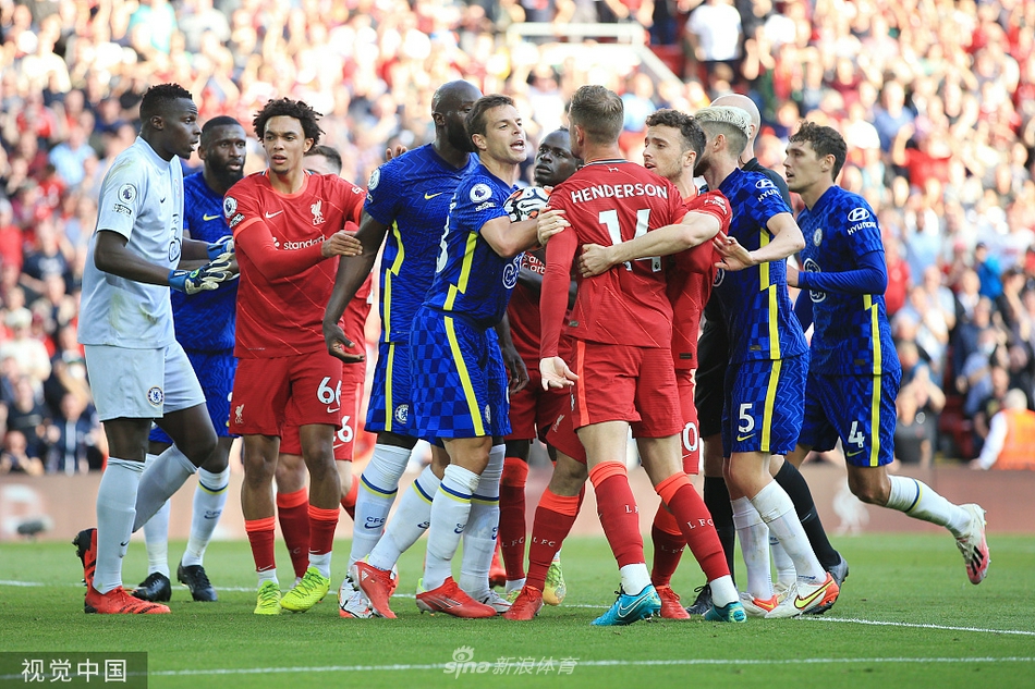 [英超]利物浦1-1切尔西 萨拉赫红牌