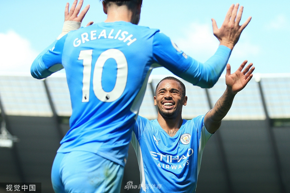 [英超]曼城5-0阿森纳 热苏斯传射