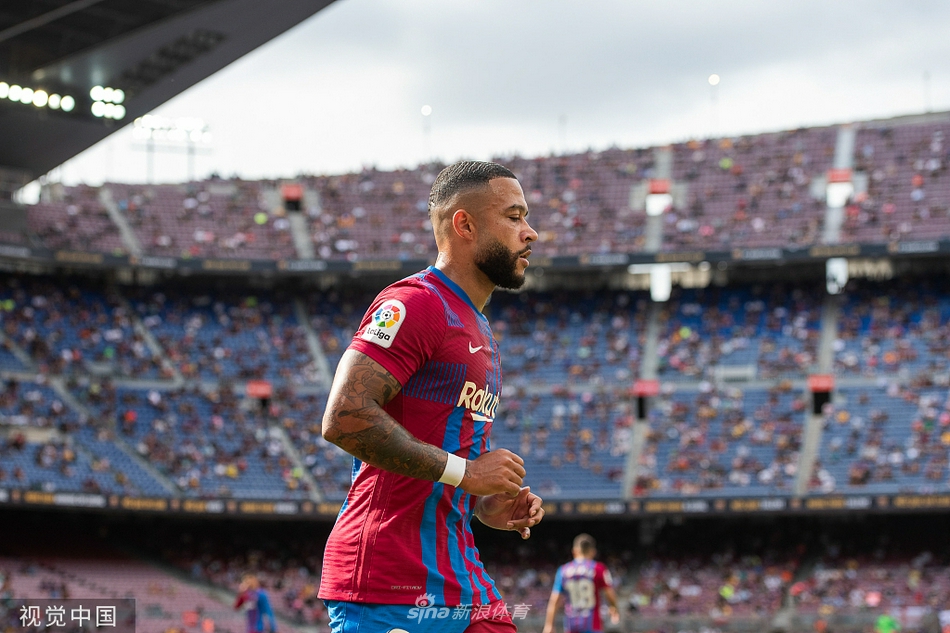 [西甲]巴萨2-1赫塔菲 德佩破门