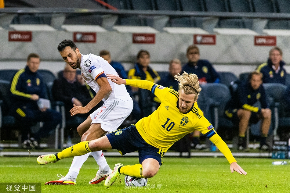 [世预赛]瑞典2-1逆转西班牙