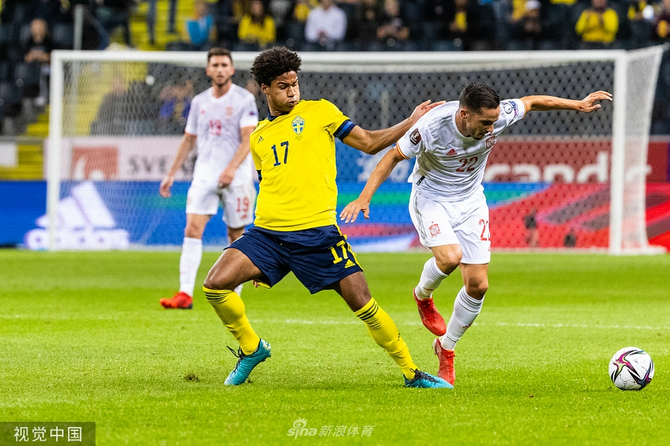 [世预赛]瑞典2-1逆转西班牙