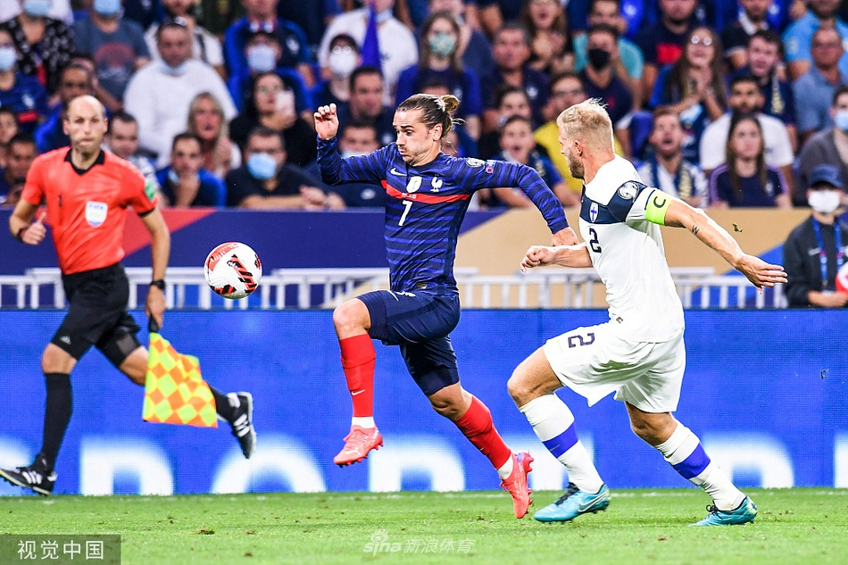 [世预赛]法国2-0芬兰 格列兹曼两球