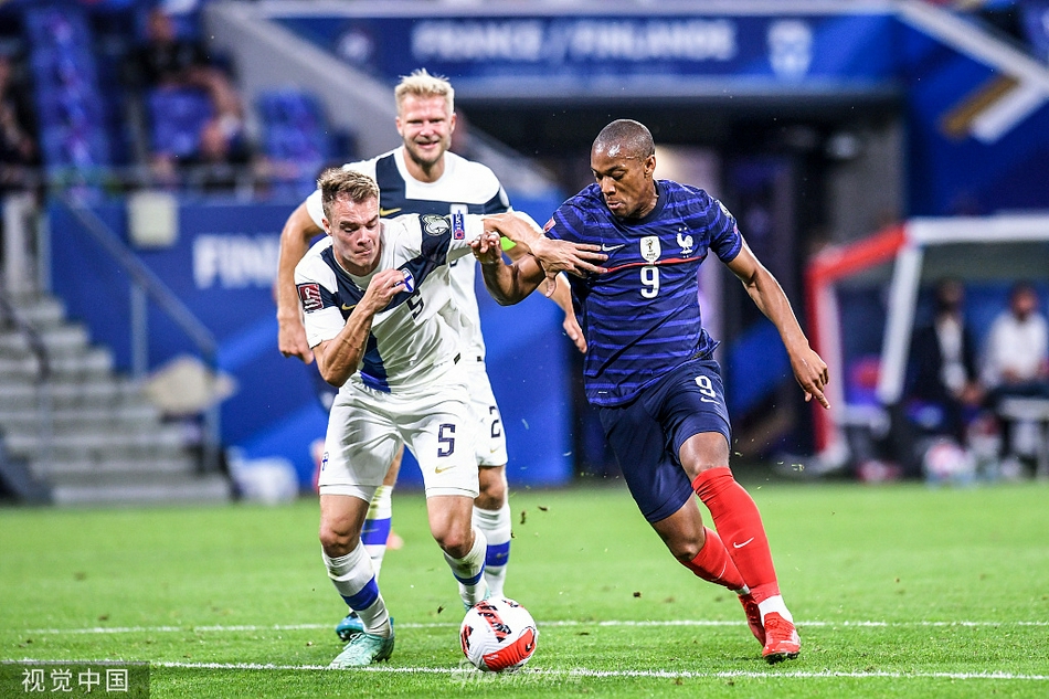 [世预赛]法国2-0芬兰 格列兹曼两球