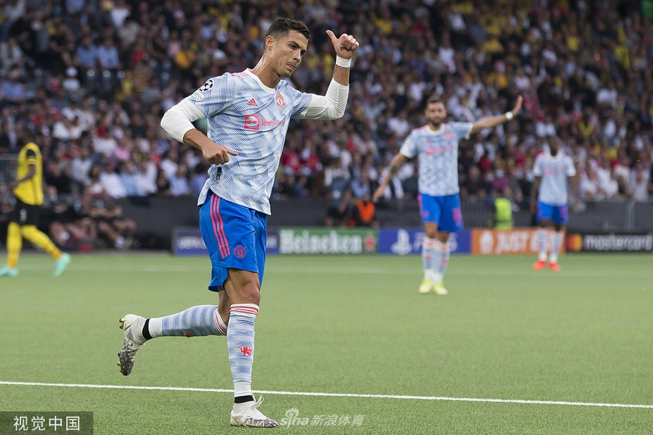 [欧冠]年轻人2-1曼联 C罗破门