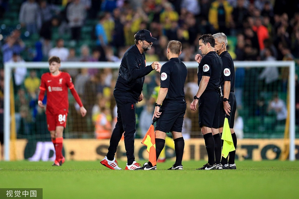 [联赛杯]诺维奇0-3利物浦 南野拓实两球