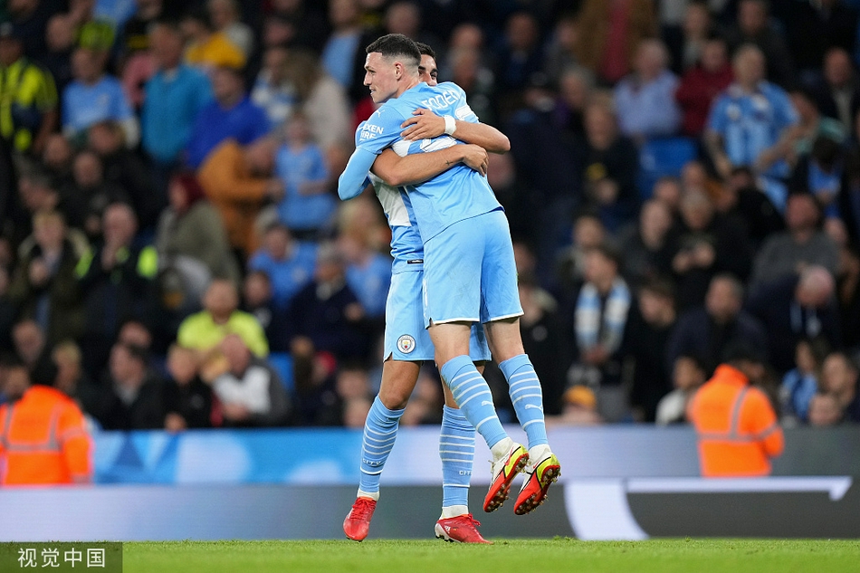 [联赛杯]韦康比1-6曼城 马赫雷斯两球