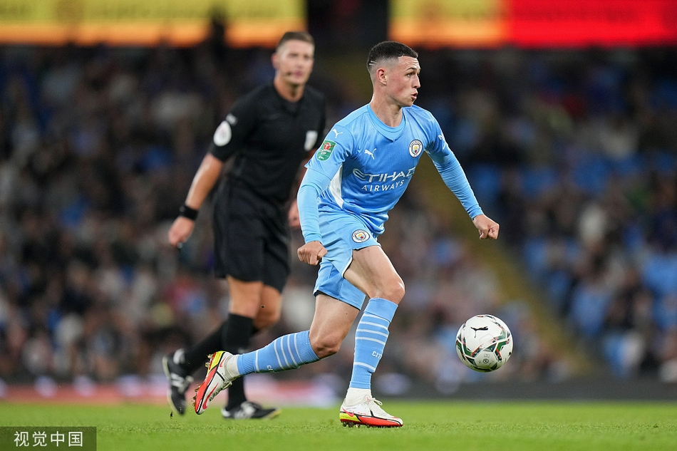 [联赛杯]韦康比1-6曼城 马赫雷斯两球