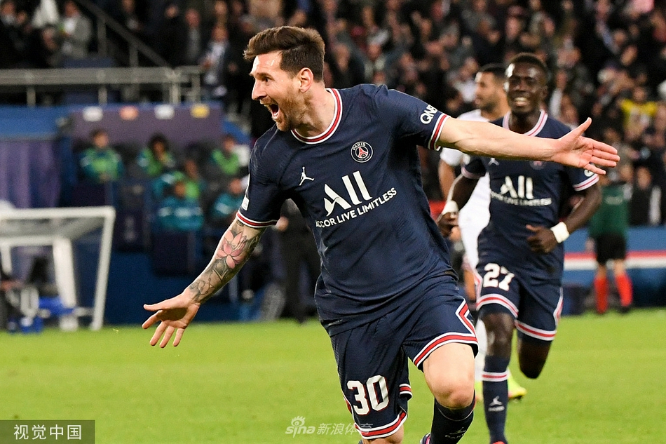 [欧冠]大巴黎2-0曼城 梅西破门