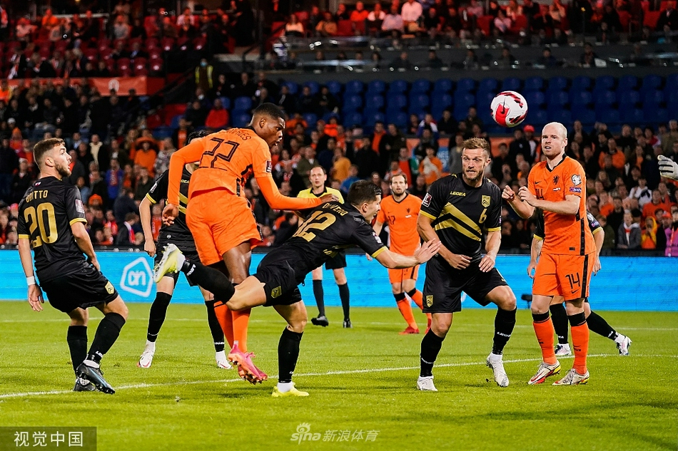 [世预赛]荷兰6-0直布罗陀 德佩两传两射