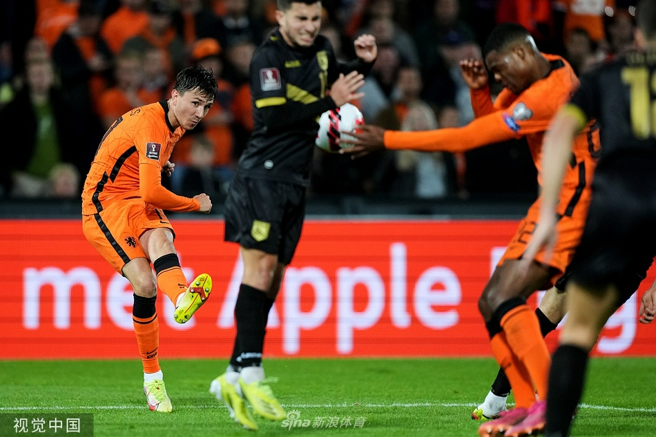 [世预赛]荷兰6-0直布罗陀 德佩两传两射