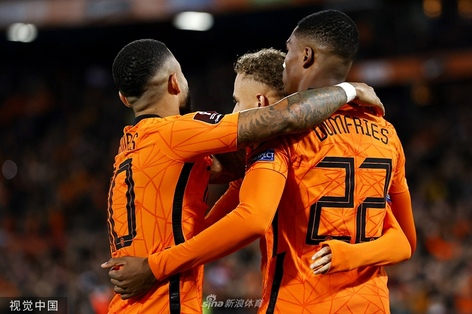 [世预赛]荷兰6-0直布罗陀 德佩两传两射
